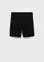 Short Armis Negro Talla XL Hombre Mango