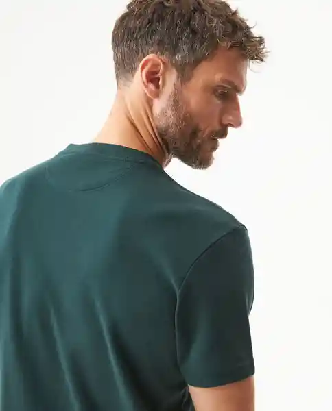 Camiseta Tech Graphic Verde Galloway Ultraoscuro S Chevignon