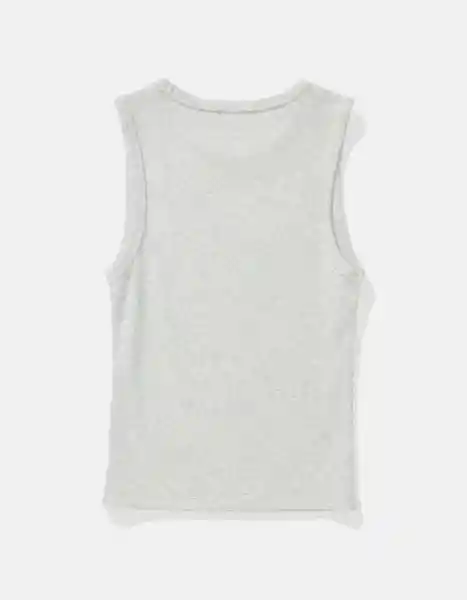 Camiseta Mujer Gris Talla: X-SMALL 6153006 American Eagle