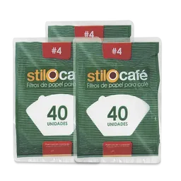 Stilocafe Filtro Cafetera No 4