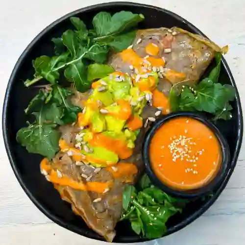Crepe a Base de Quinoa y Maíz
