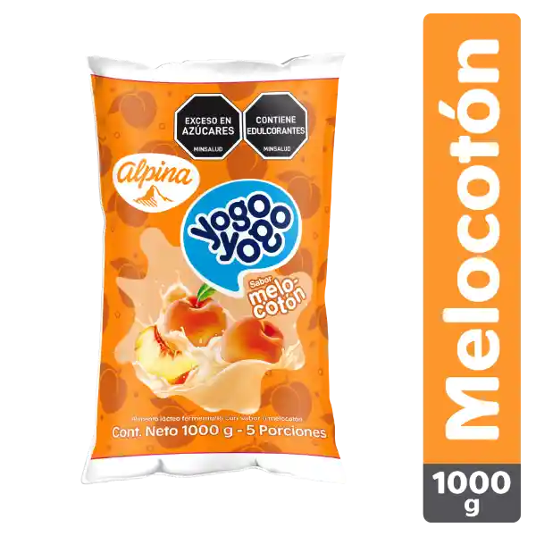 Yogo Yogo Melocotón Bolsa 1000 g