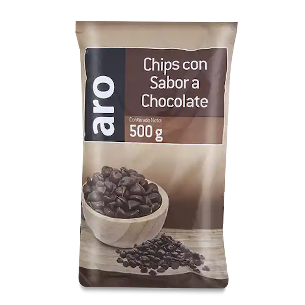 Aro Chips con Sabor a Chocolate