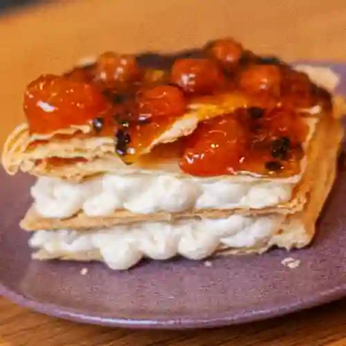 Milhoja con Mermelada de Frutos Amarillos