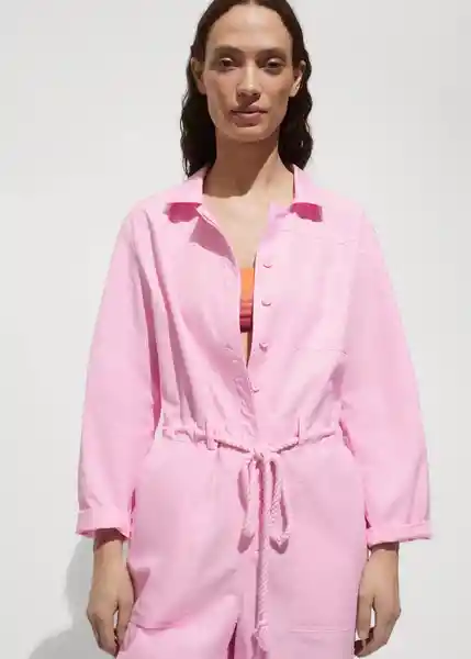 Enterizo Niña Rosa Talla M Mujer Mango