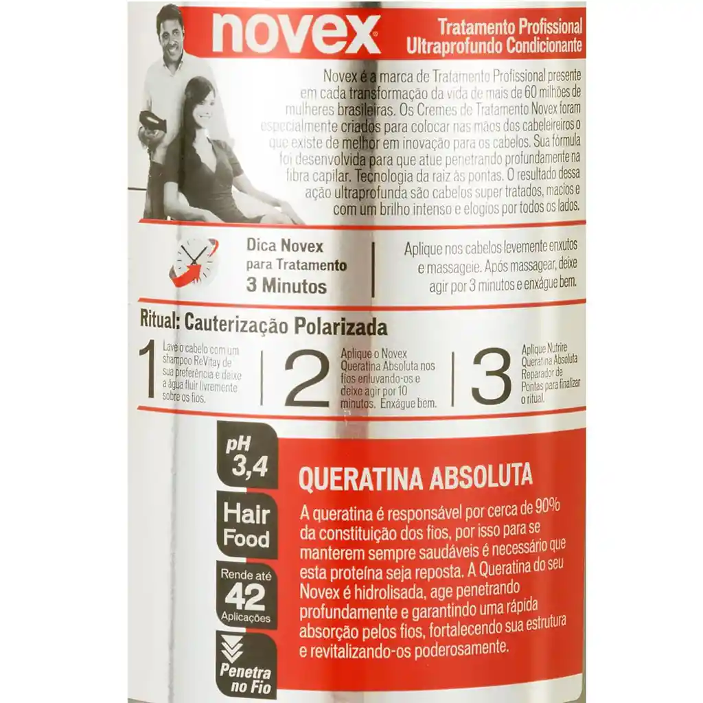 Novex Tratamiento Queratina Absolutax 1Kg