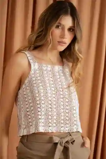 Blusa Tejida Loe Color Multicolor Talla S Ragged