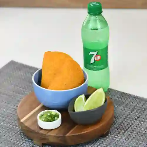 Combo 2 Carne + Gaseosa Postobón 400 ml