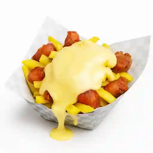Salchipapa mixta
