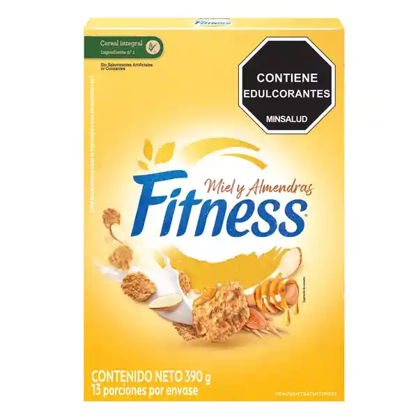 Fitness Cereal Miel y Almendras 390 g