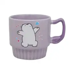 Taza de Cerámica Festival de Música Costera Polar Morado Miniso