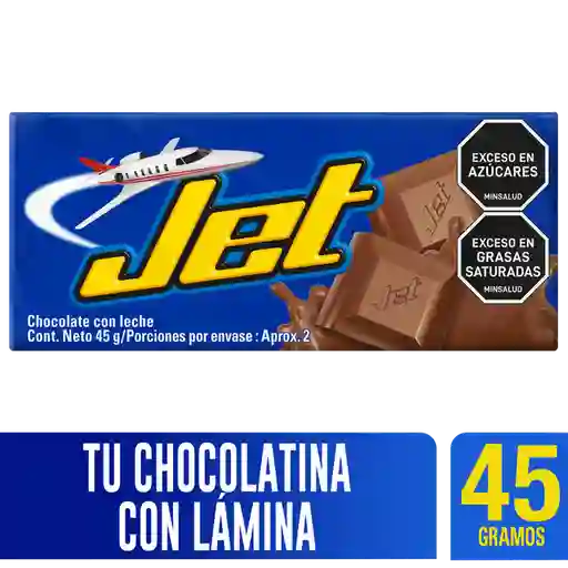 Jet Chocolatina Leche 45 g