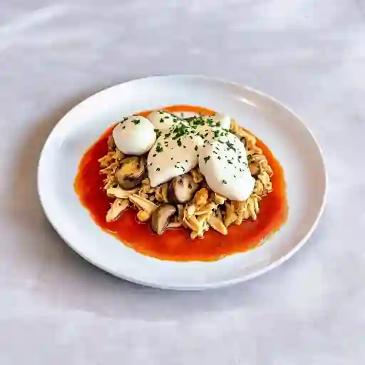 Pollo Y Champinones