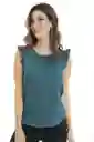 Blusa Roxanne Color Verde Oscuro Talla XS Ragged