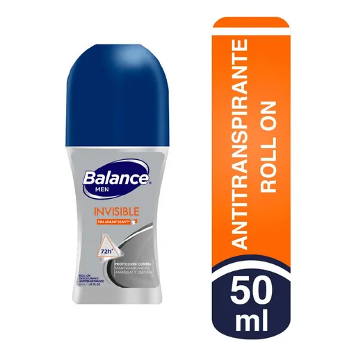 Balance Desodorante para Hombre Invisible