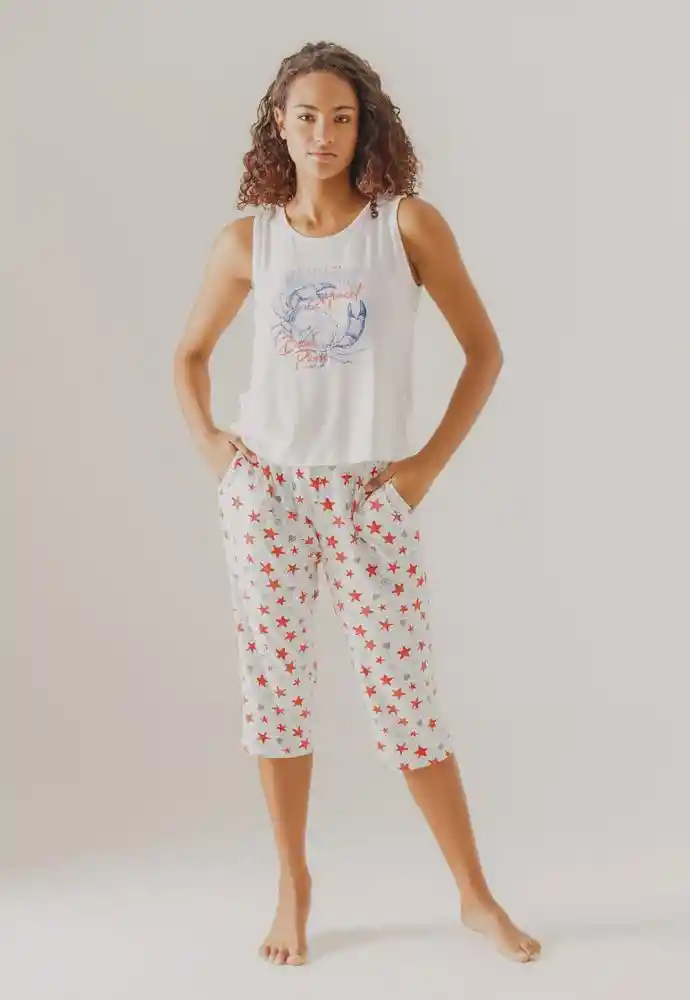 Pantalon Pijama Carpi M - Azul