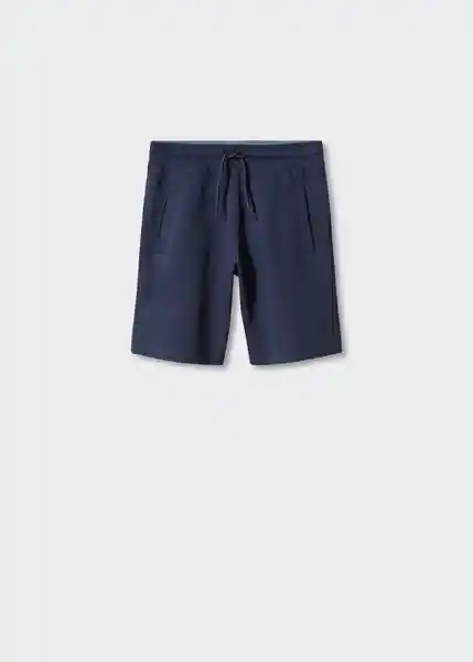 Bermuda Francia Navy Talla 08 Niños Mango