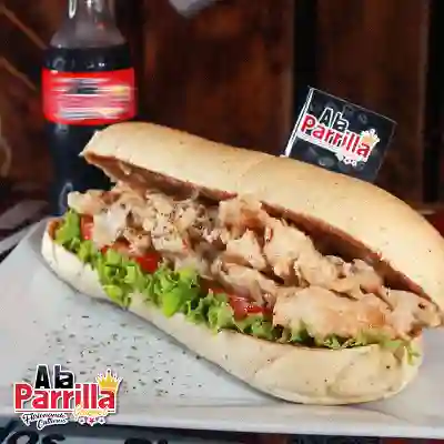 Sandwich Pollo Alfredo