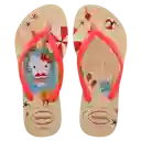 Sandalias Kids Hello Kitty Dorado Talla 28 4145748 Havaianas