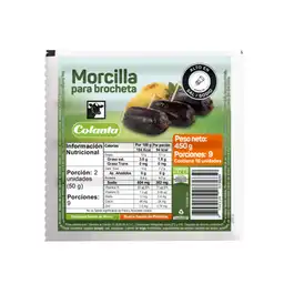 Morcilla Colanta Brocheta