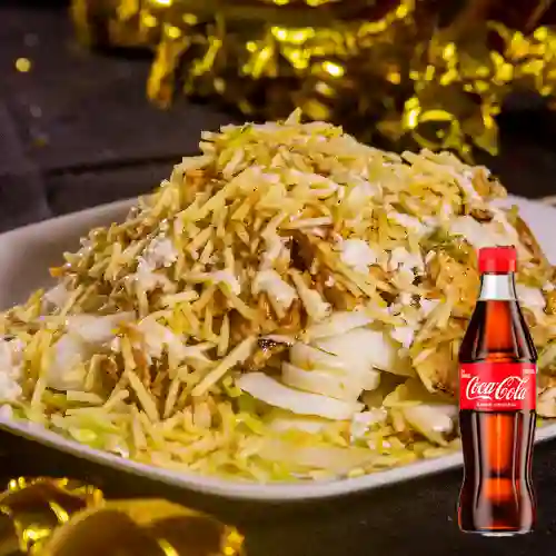 Combo Chuzo Desgranado de Pollo +Cocacola Orig 300ML