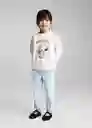 Buzo Buzo Sudadera Syice Offwhite Talla 97 Niñas Mango