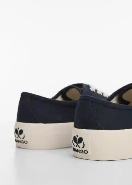 Zapatos Deportivo Cngodov Navy Talla 40 Mujer Mango