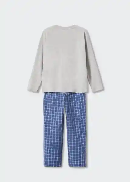 Pijama Pack Travis Gris Medio Vigore Talla 06 Niños Mango