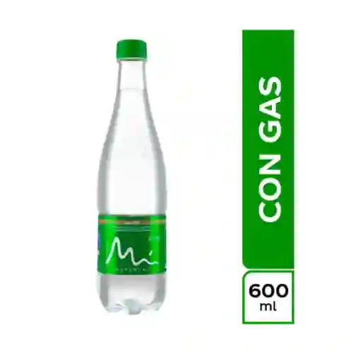 Agua Manantial con Gas