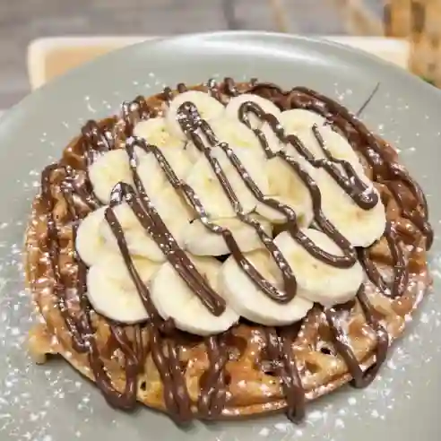 Wafle deleite de banano