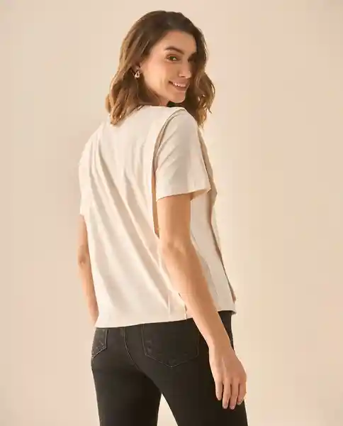Camiseta Rosa Papel Claro Talla S 603G011 Esprit