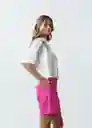 Camisa Mujer Crudo Abedul S 412G313 Naf Naf