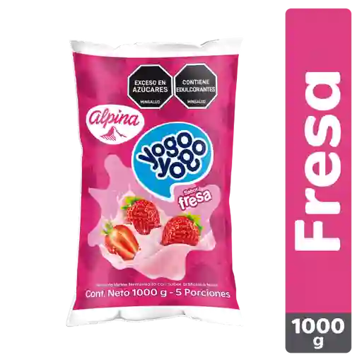 Yogo Yogo Fresa Bolsa 1000 g