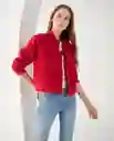 Chaqueta Rojo Ciñuela Oscuro Talla XL 622F007 Esprit