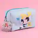 Llavero Corazón Serie Las Chicas Superpoderosas Plateado Miniso