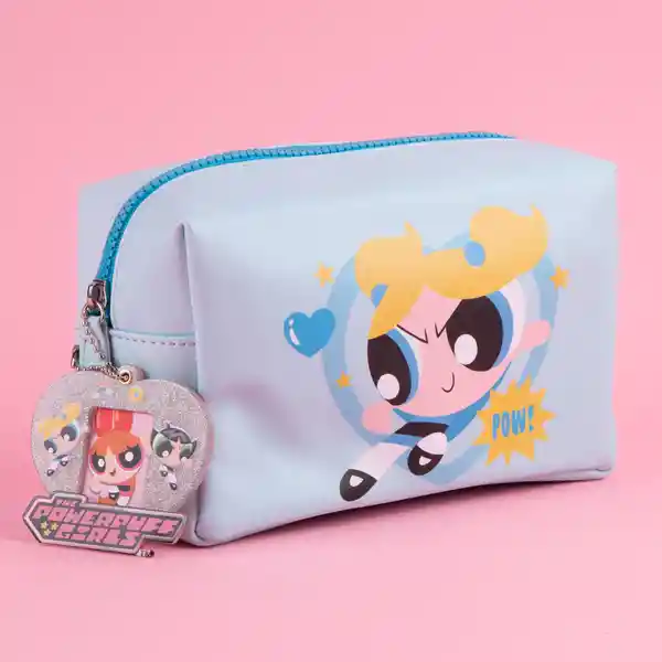 Llavero Corazón Serie Las Chicas Superpoderosas Plateado Miniso