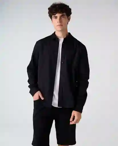 Camisa Hombre Negro Talla M 812G507_NEG194004