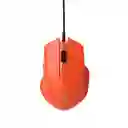 Mouse Alambrico Gaming Mod X388 Naranja Serie Miniso