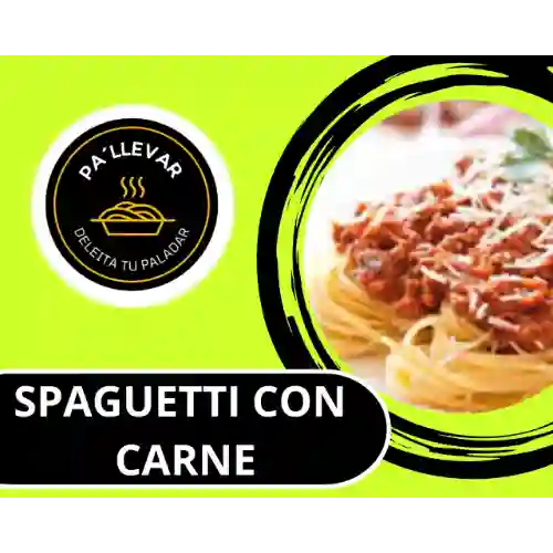 Spaguetti de Carne