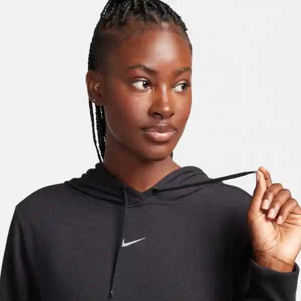 Nike Hoodie W One Df Gx Negro Talla M Ref: FB5693-010