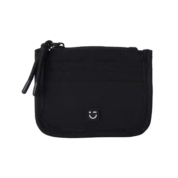 Monedero Basico Negro Miniso