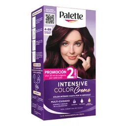 Tinte Palette Color Creme 4-89 Borgoña Intenso