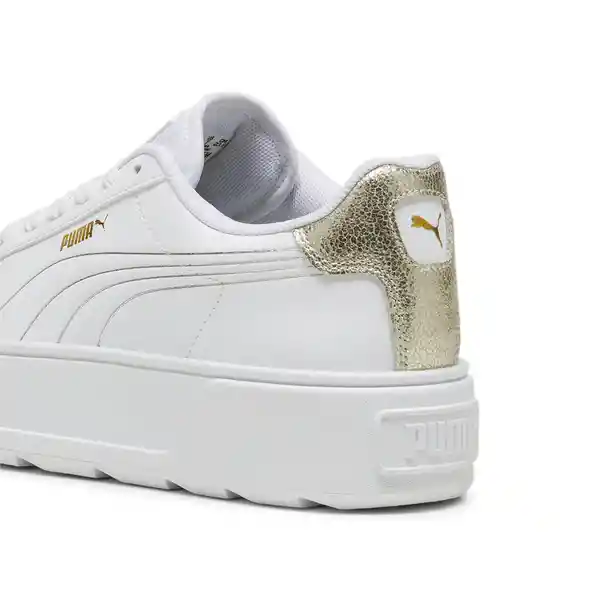 Puma Zapatos Karmen Metallic Shine Wns Mujer Blanco Talla 9.5