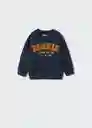 Sudadera Rookie Navy Talla 72 Niños Mango