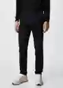 Pantalón Barna Negro Talla 44 Hombre Mango