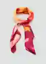 Pañuelo Sandia Fucsia Talla 99 Mujer Mango