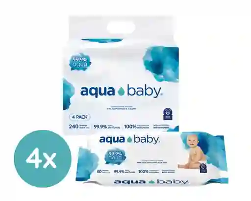 Aqua Pack Toallita Húmedas Baby