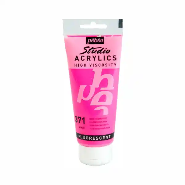 Pébéo Pintura Acrylic Studio Rosa Flúor 100 mL