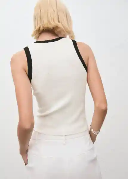 Top Fine Crudo Talla S Mujer Mango