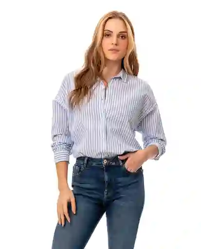 Camisa Mujer Azul Talla XL 153932C Rifle